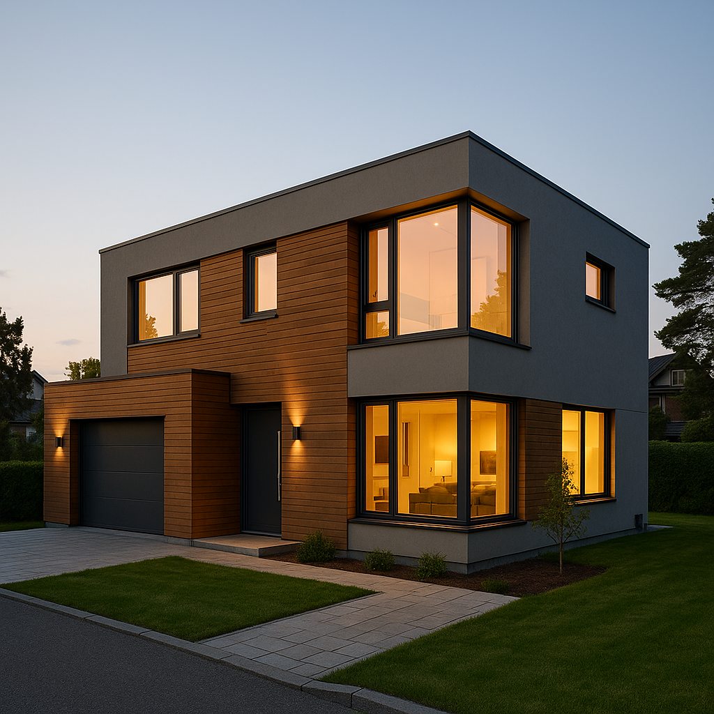 Moderne enebolig i Oslo