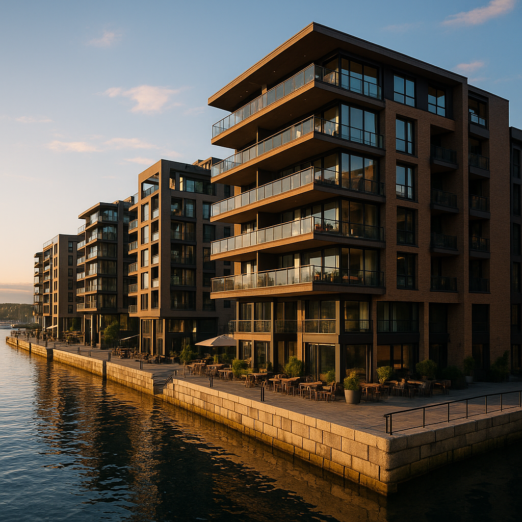 Leilighet på Aker Brygge