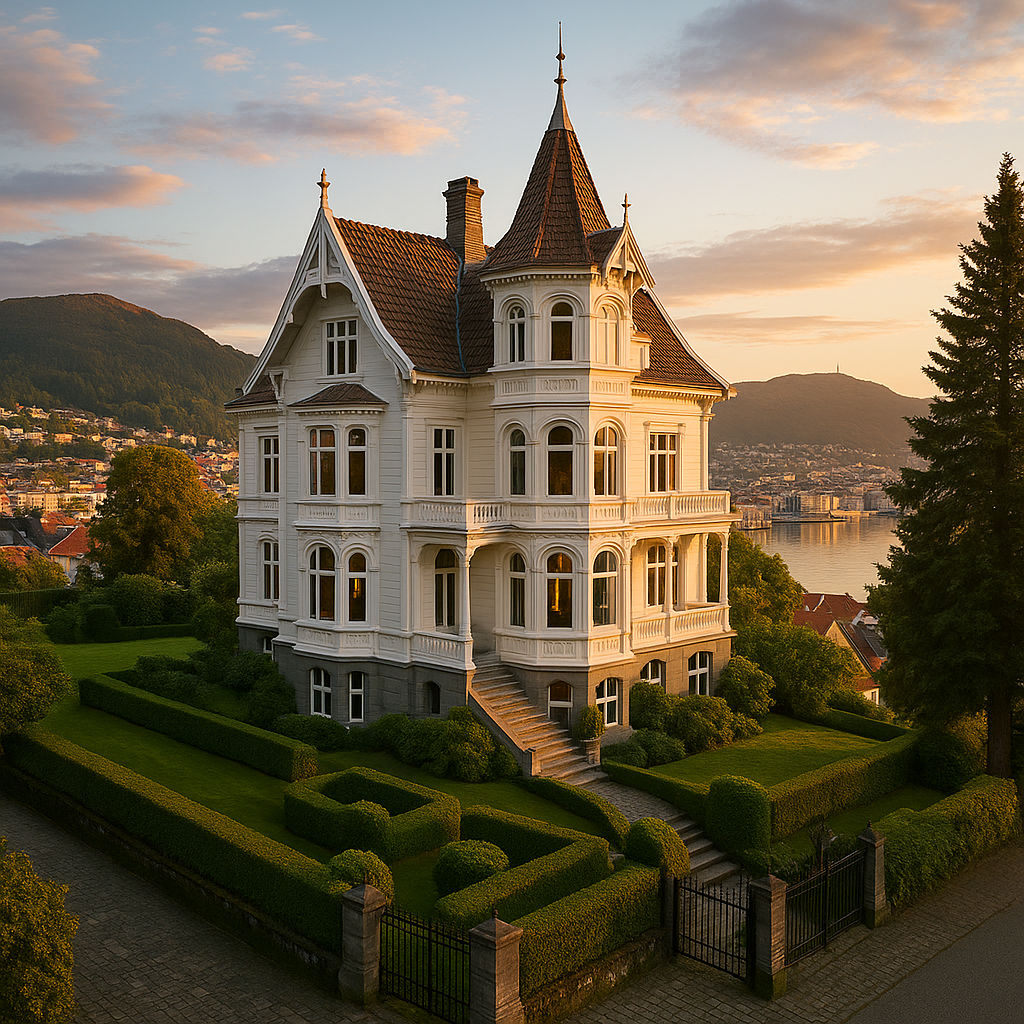 Herskapelig villa i Bergen