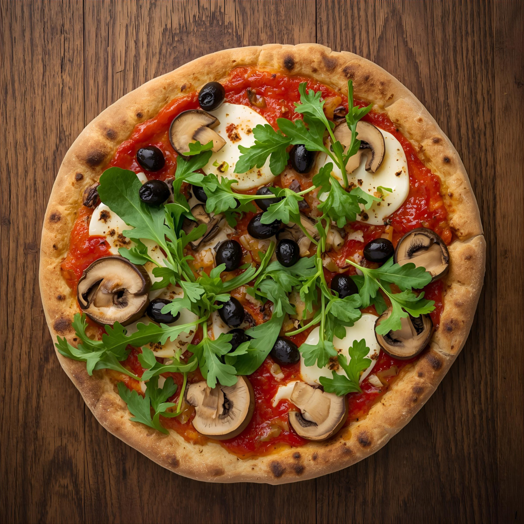 Funghi e Rucola
