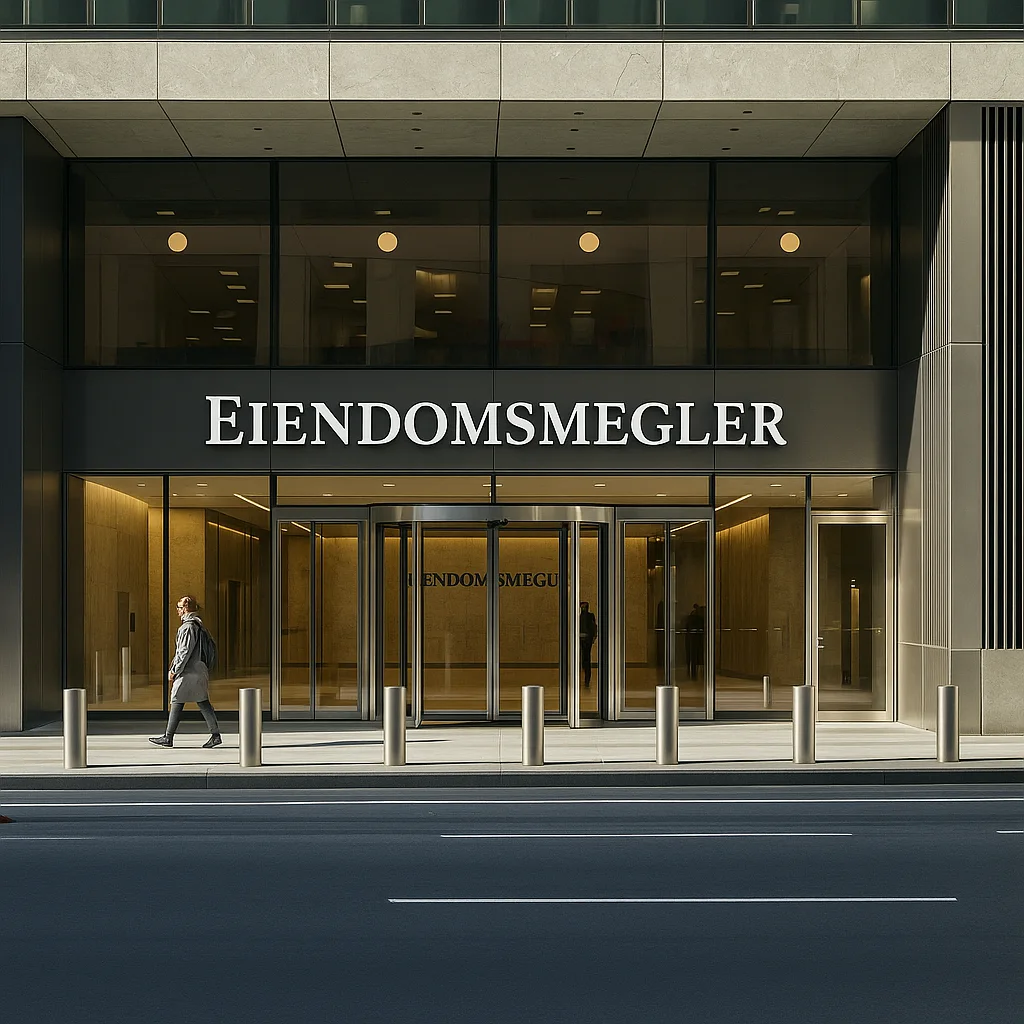 Eksempel på et meglerkontor